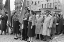 Dolní náměstí, Olomouc, 1. máj 1957